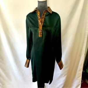 Uniquely elegant scotch & soda dress.